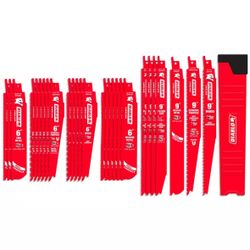 Bi-Metal Reciprocating Saw Blade Set (28-Piece)