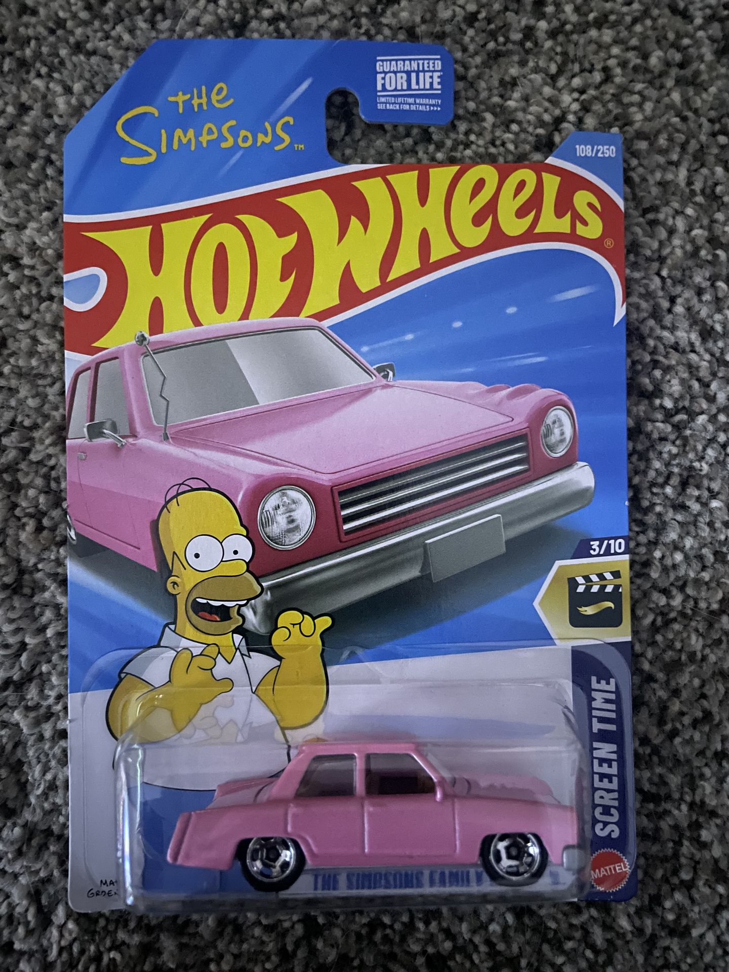Hot wheels ( the Simpson )