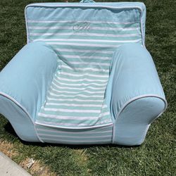 Blue Cushioned Couch Seat For Kids 