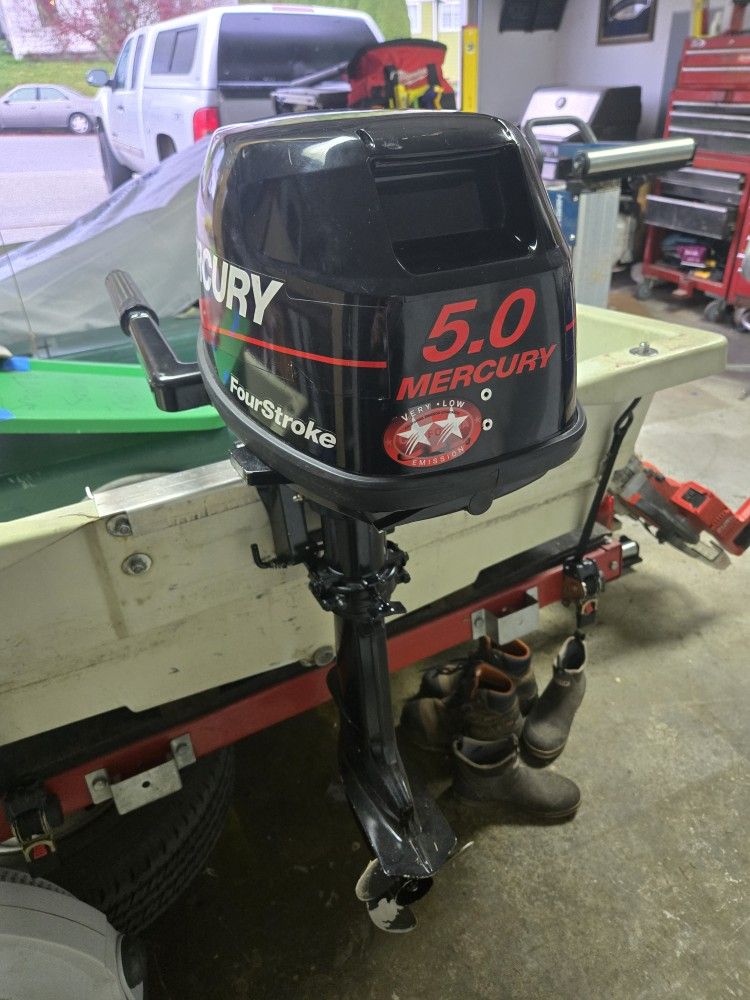 Mercury 5hp Boat Motor
