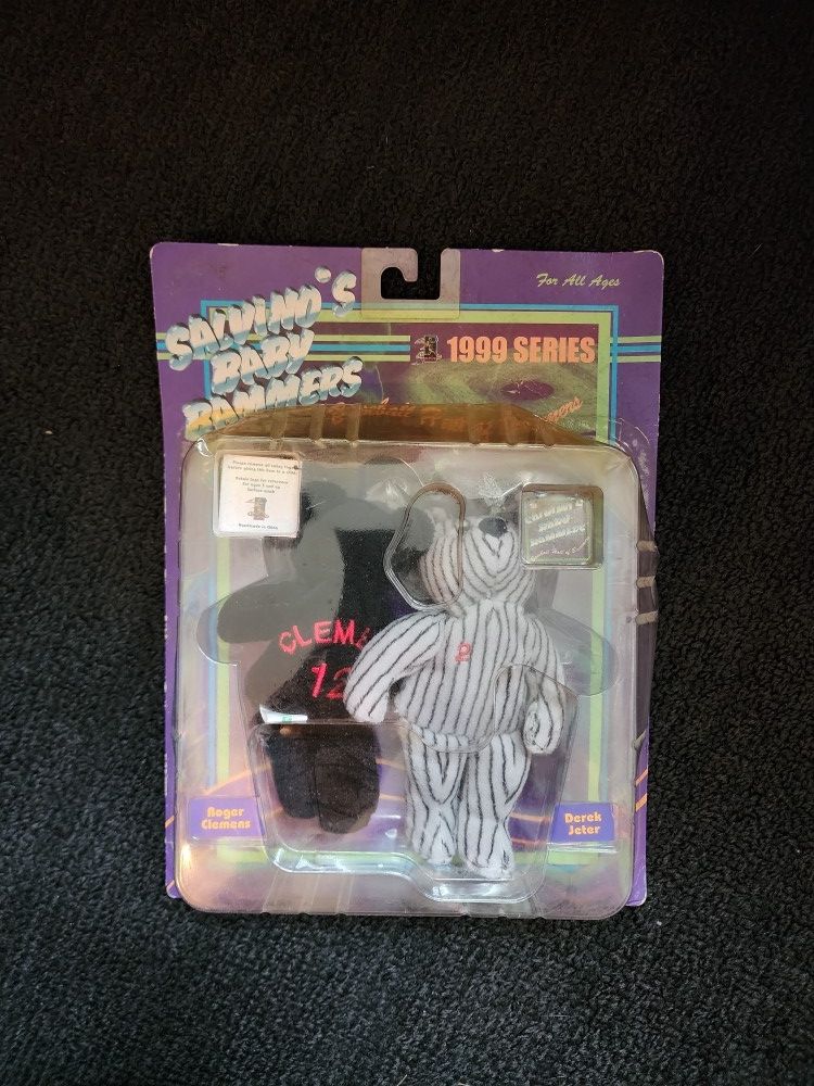 Salvinos Baby Bammers 1999 World Series Derek Jeter Roger Clemens