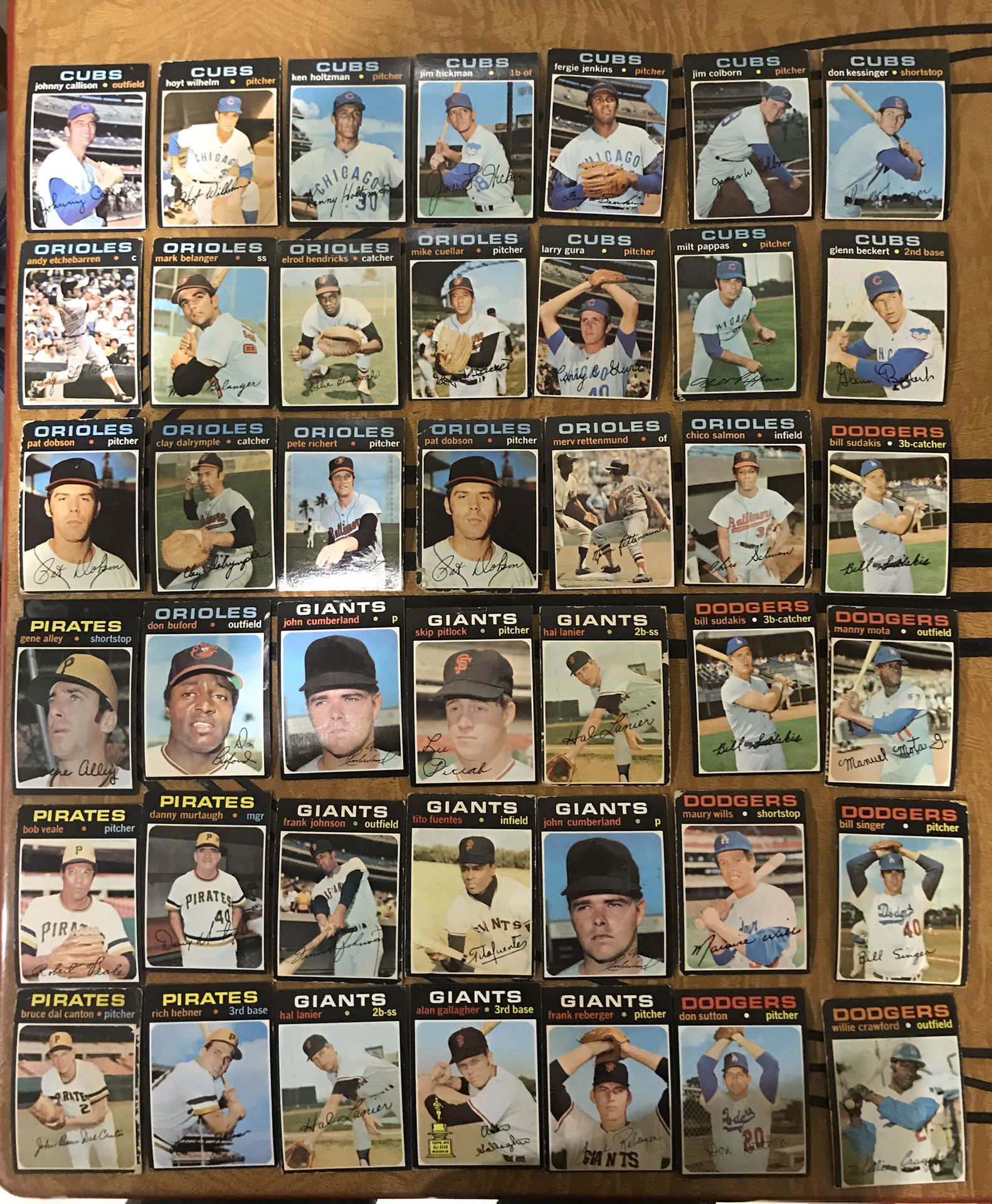 1970s Tops Baseball Card’s (59 cards) Vintage