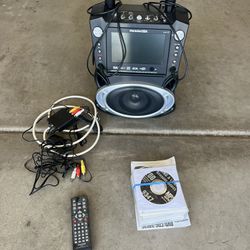 Karaoke Machine W/music And connecting wires 