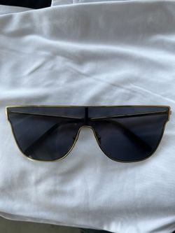 Retrosuperfuture Flat Top Gold Sunglasses
