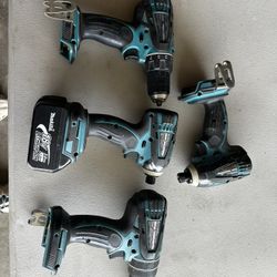 Makita Drill Driver And Hammer Drills