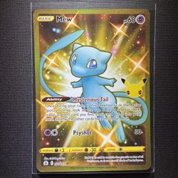 Mew Pokemon Cards 
