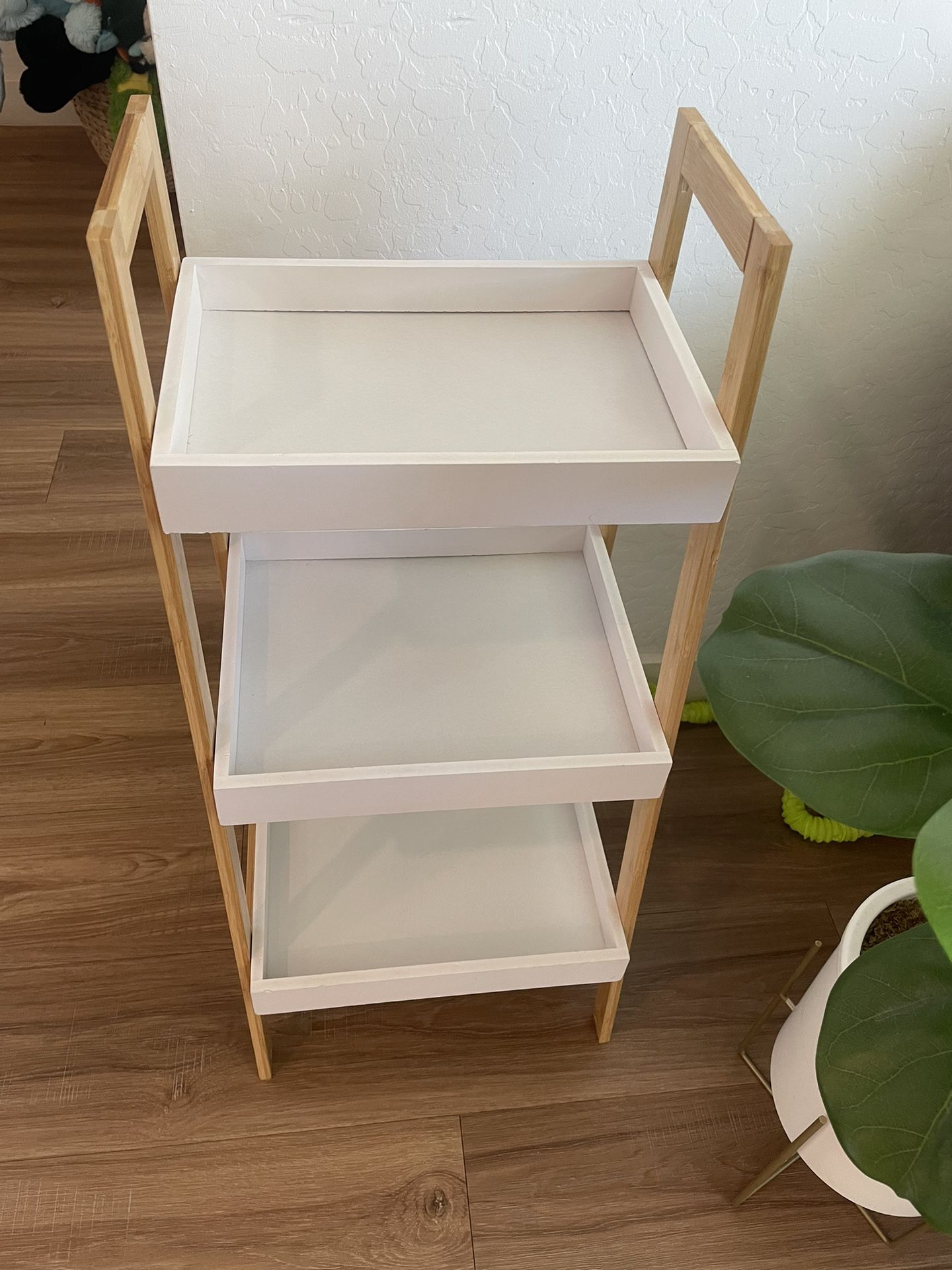 Bookshelf Organizer/ Storage Shelves, Ladder Shelves