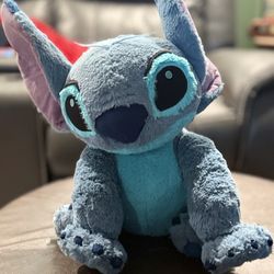 Disney Store Stitch Plush Blue Alien Stuffed Animal Toy