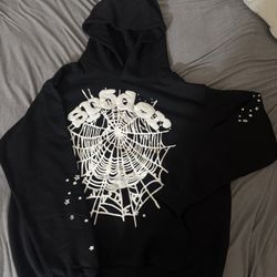 Sp5der - Black and White hoodie
