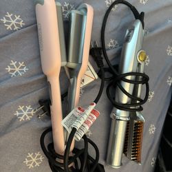 Hot Straightener And Waver 