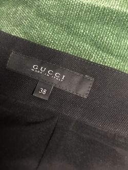 Gucci black skirt