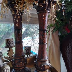 Set Of Beautiful Candles Holders