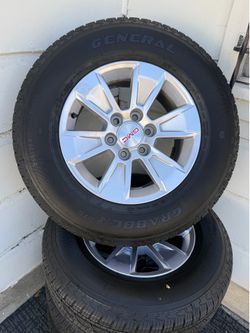 GMC Sierra OEM Wheels & Tires – 255/70R17