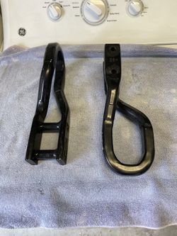2 Heavy Duty Truck Tow Hooks Solid Steel $20 For Both