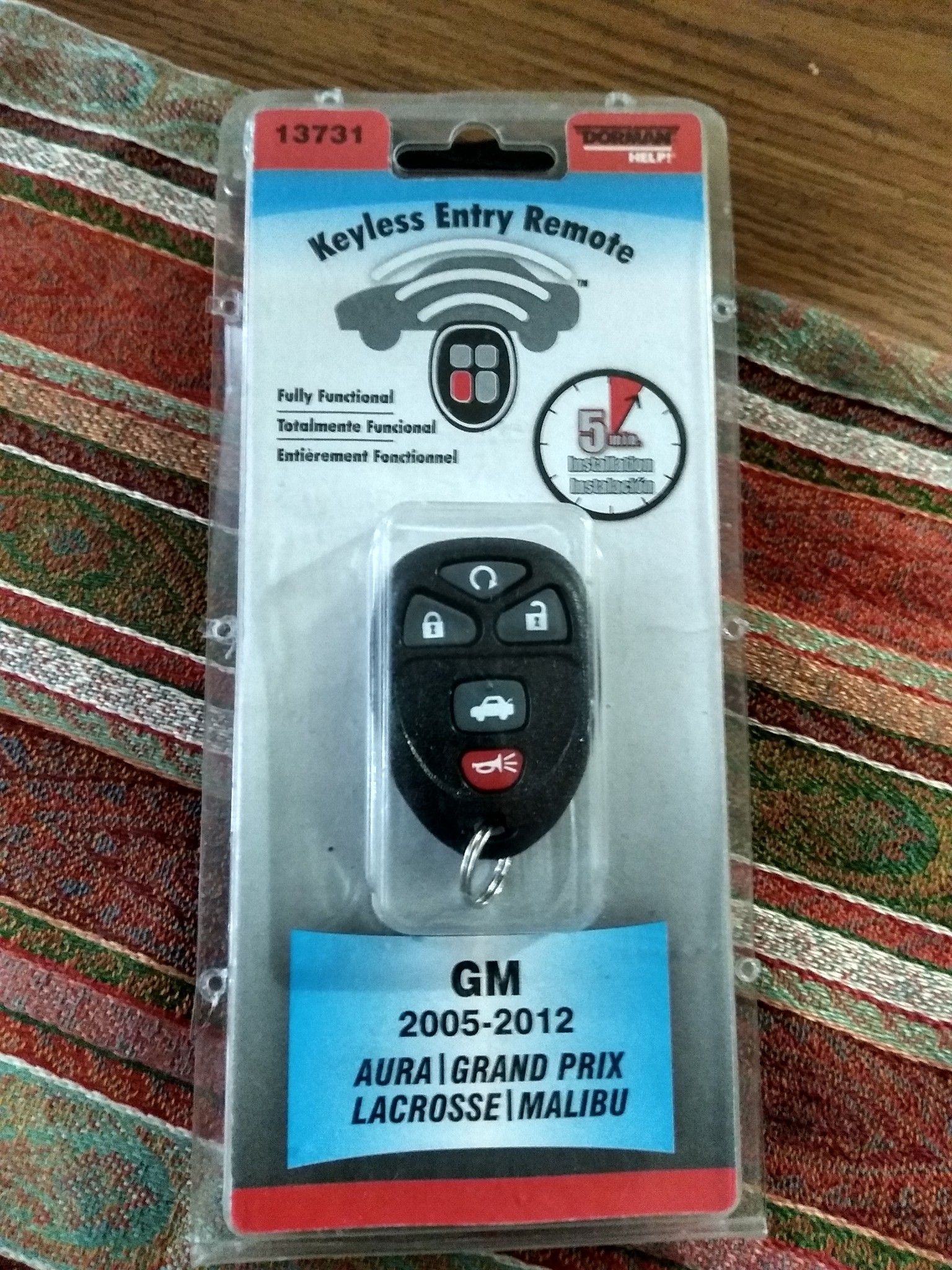 Keyless entry for 2005-2012 GM