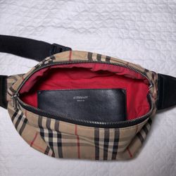 Authentic Burberry Belted Bag 