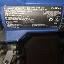 Kobalt Single SlidingTable Saw