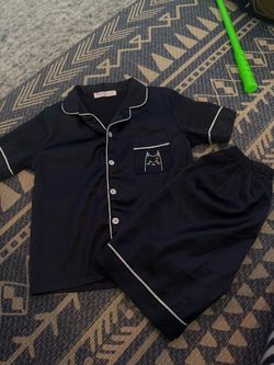 Satin pajama set