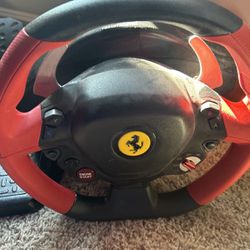 Thrust master Ferrari 458 Spider Wheel And Pedals