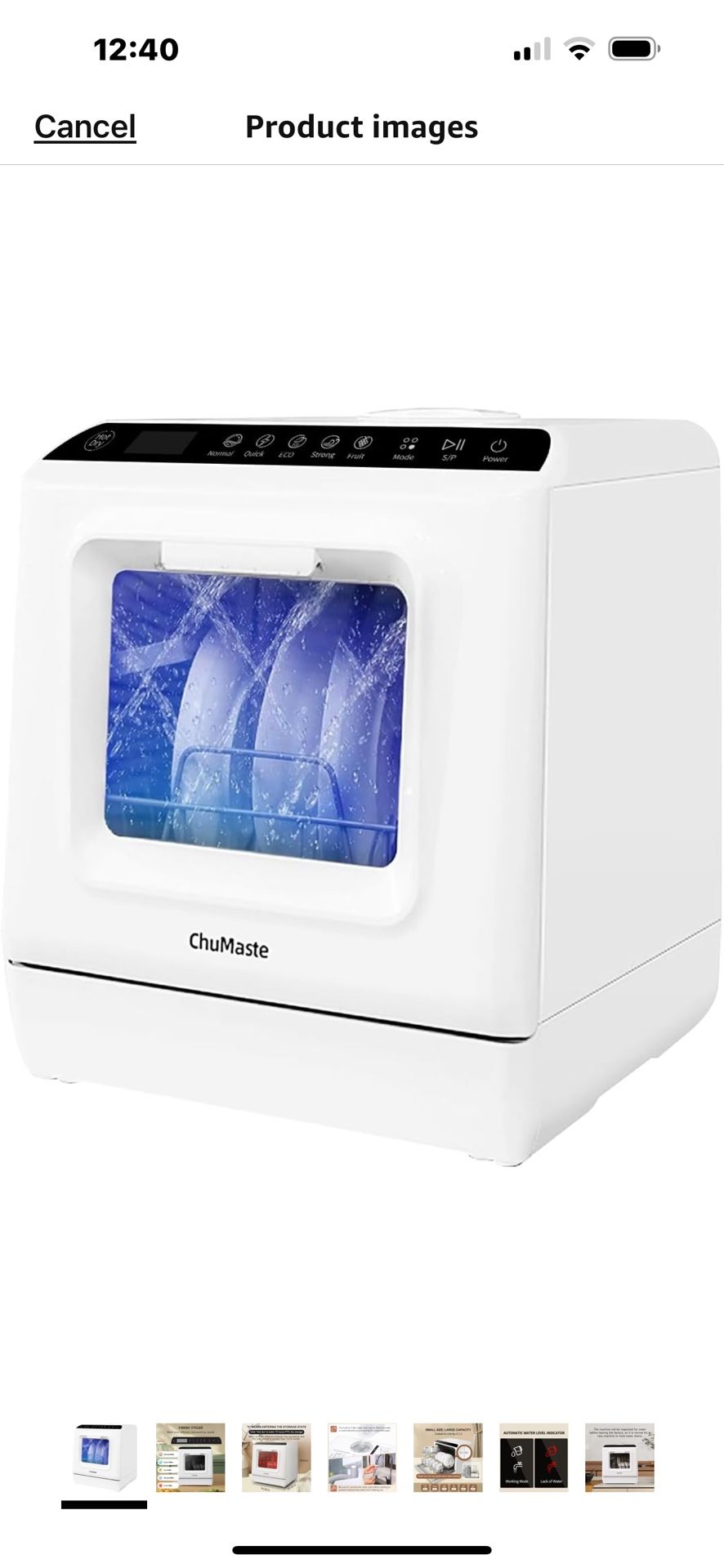 ChuMaste Counter Top Dishwasher