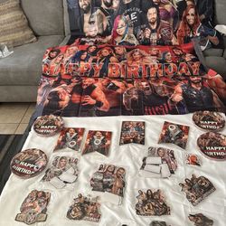 Wrestling Birthday Supplies