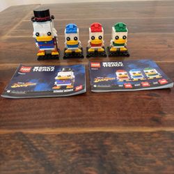 Scrooge McDuck, Huey, Dewey & Louie Lego BrickHeadz 