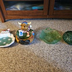 Christmas Candy Dishes