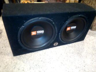 12" JBL 1000 /  BASSWORX  SPEAKER BOX
