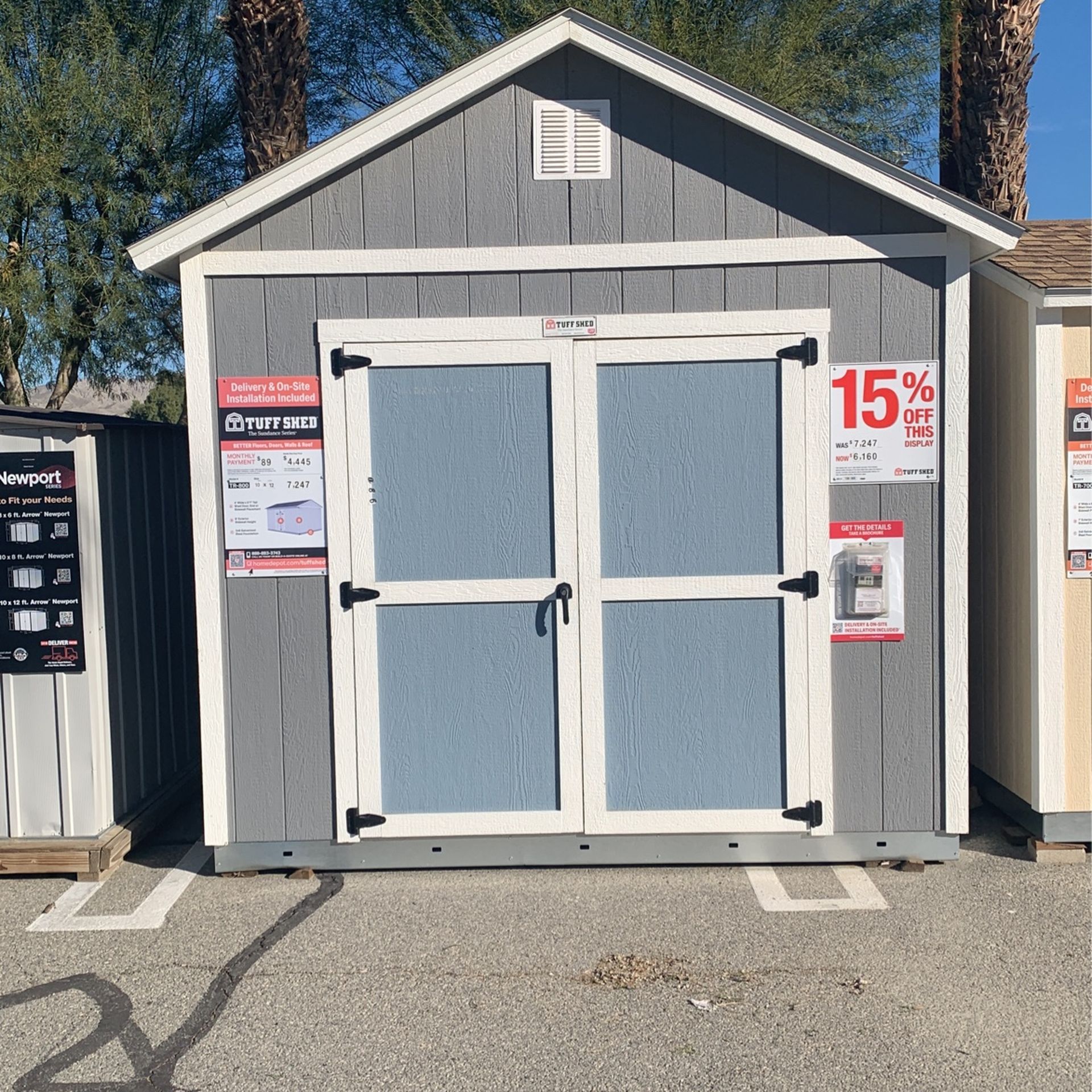 Tuff Shed Sundance TR-800 10x12 Was $7,247 Now $6,160 15% Off Financing Available!