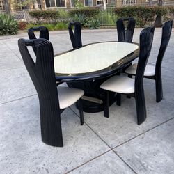 Dining Set // Table + 6 Chairs
