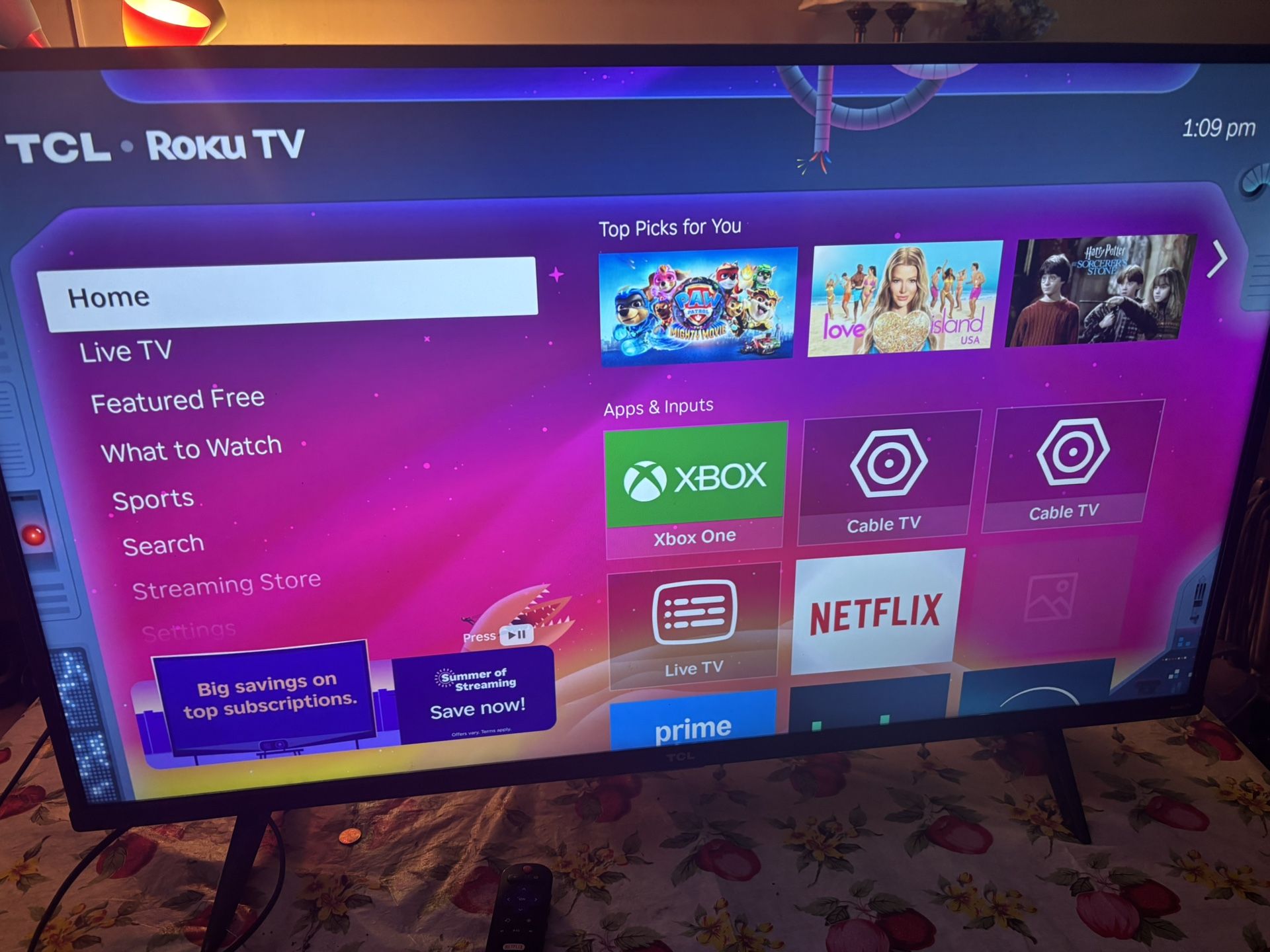 TCL Smart Roku Tv