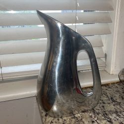 Retro Pewter Pitcher