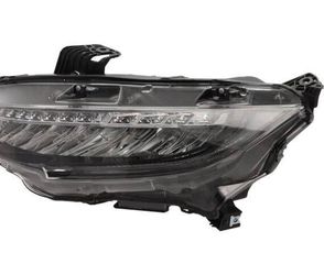 Honda civic left headlight assembly