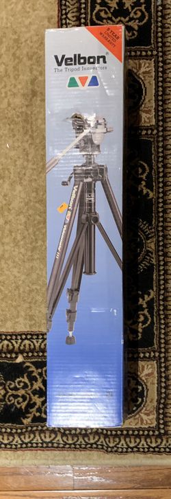 Velbon Videomate III Deluxe Full-size Camcorder Tripod