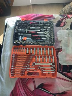 151 PCS socket, wrenches, and Allen key set