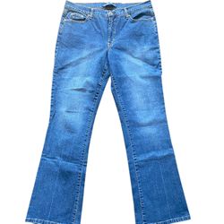 Jeanstar Women’s Bootcut/Flared Mid-Rise Denim Jeans Size 12 Inseam 31