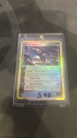 Team Aquas Kyogre Reverse Holo Near Mint