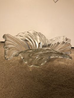 Crystal Swirl Centerpiece Bowl Mikasa