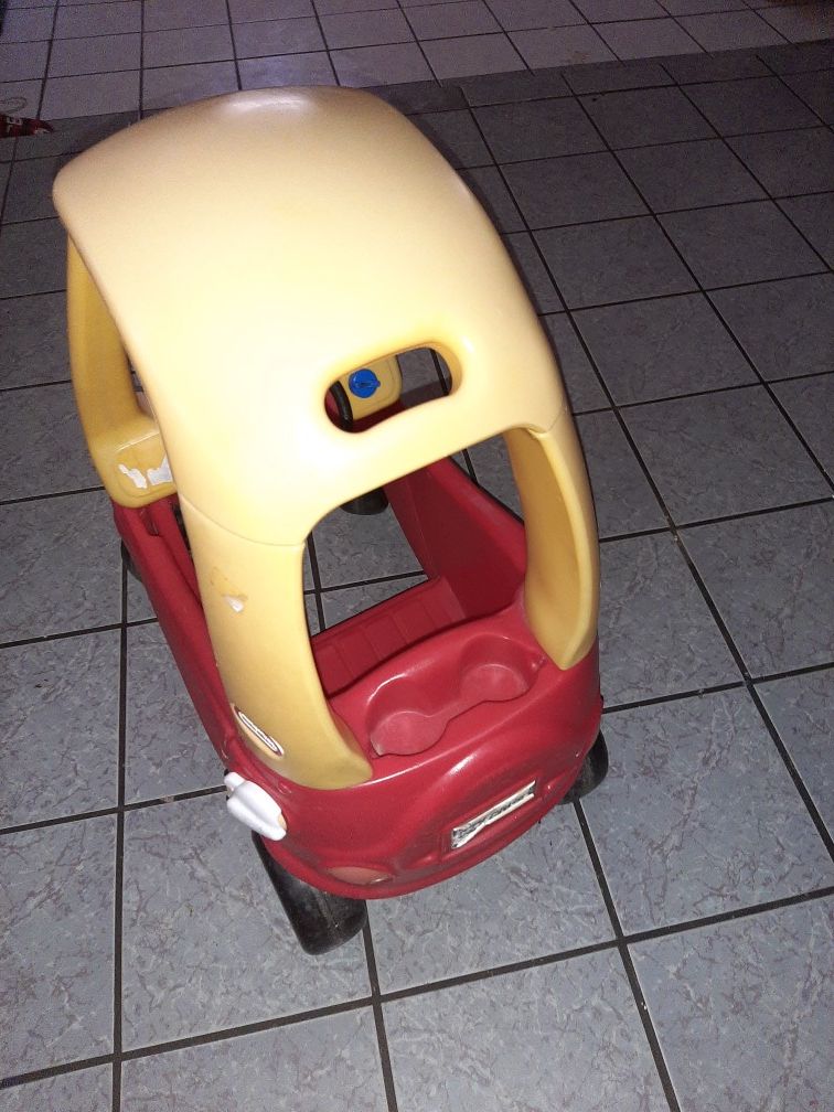 Little tikes mini coop car
