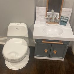 Toddler Toilet And Sink 