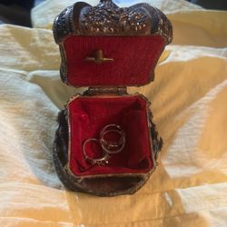 Old Music Box Jewelry Box 