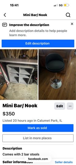 Mini Bar/ Nook