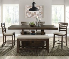EI	COLORADO	DARK	TONE	HIGH	DINING	TBL	TOP 1 128-915-4 4 128-915-6 EI	COLORADO	DARK	TONE	HIGH	DINING	TBL SET
