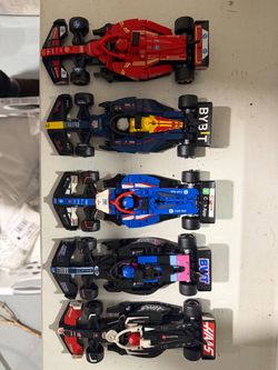 Lego F1 cars