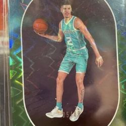 Lamelo Ball Green Explosion Rc Card Nba Hoops