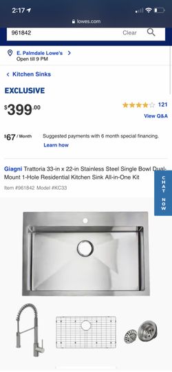 Giagni kitchen sink