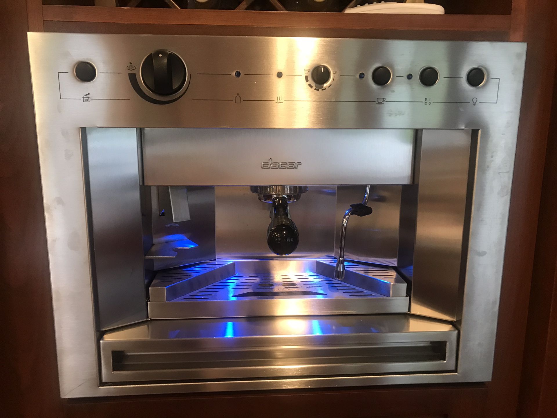 Dacor built in coffee maker!