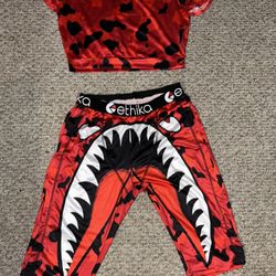 Red Ethika Body Suit