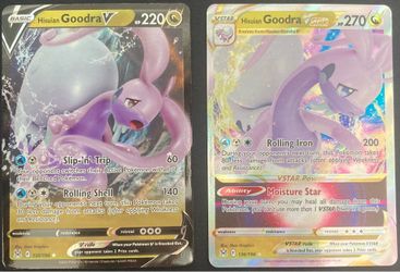 Pokémon Hisuian Goodra V + VSTAR Evolution Pair NM $2