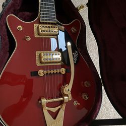 Gretsch G6131T-62 Vintage Select Edition '62 Duo Jet - Firebird Red